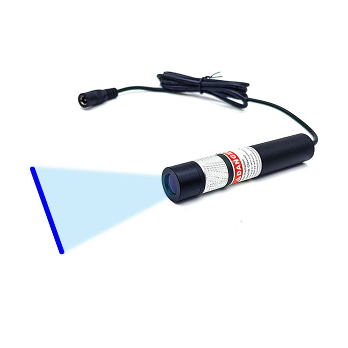 450nm 200~500mW Blue Line Industrial Laser Module Focus Adjustable Laser Positioner